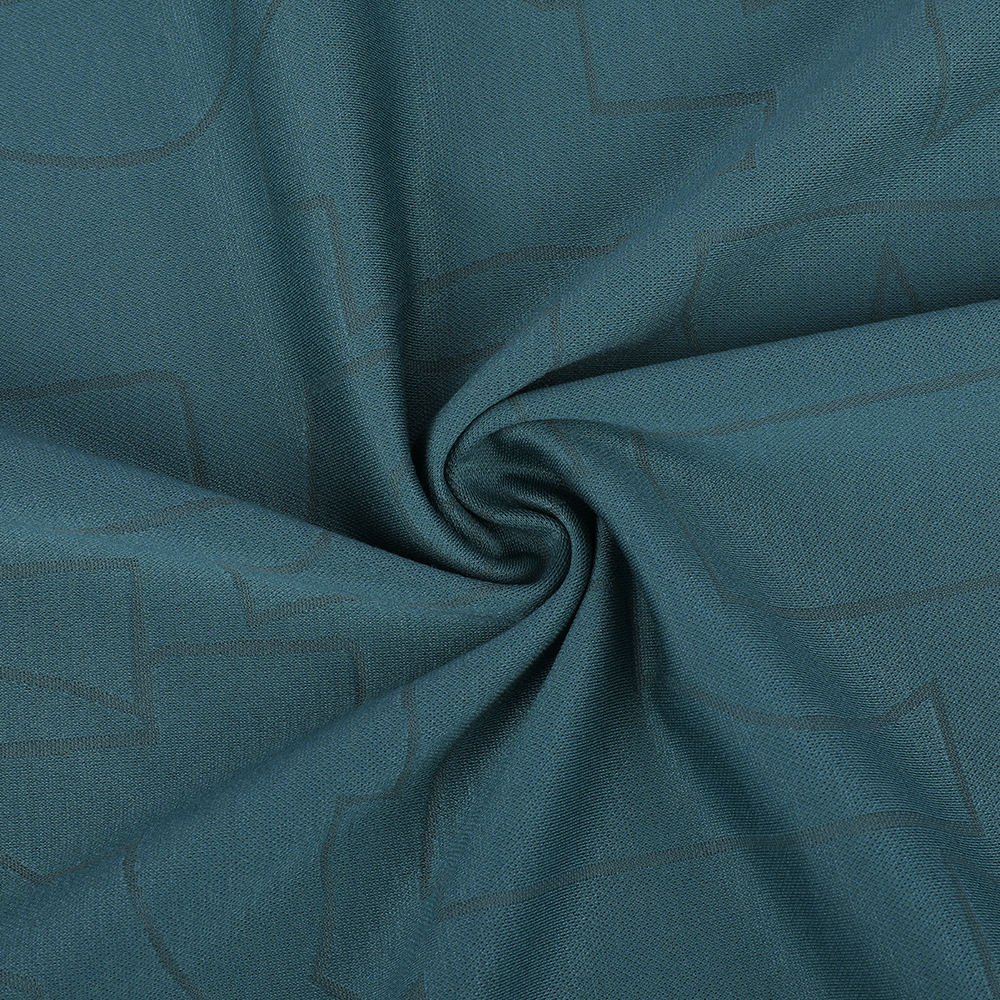 Kaksinkertainen jacquard pehmeä ihoystävällinen silkkipuuvillapaita kangas