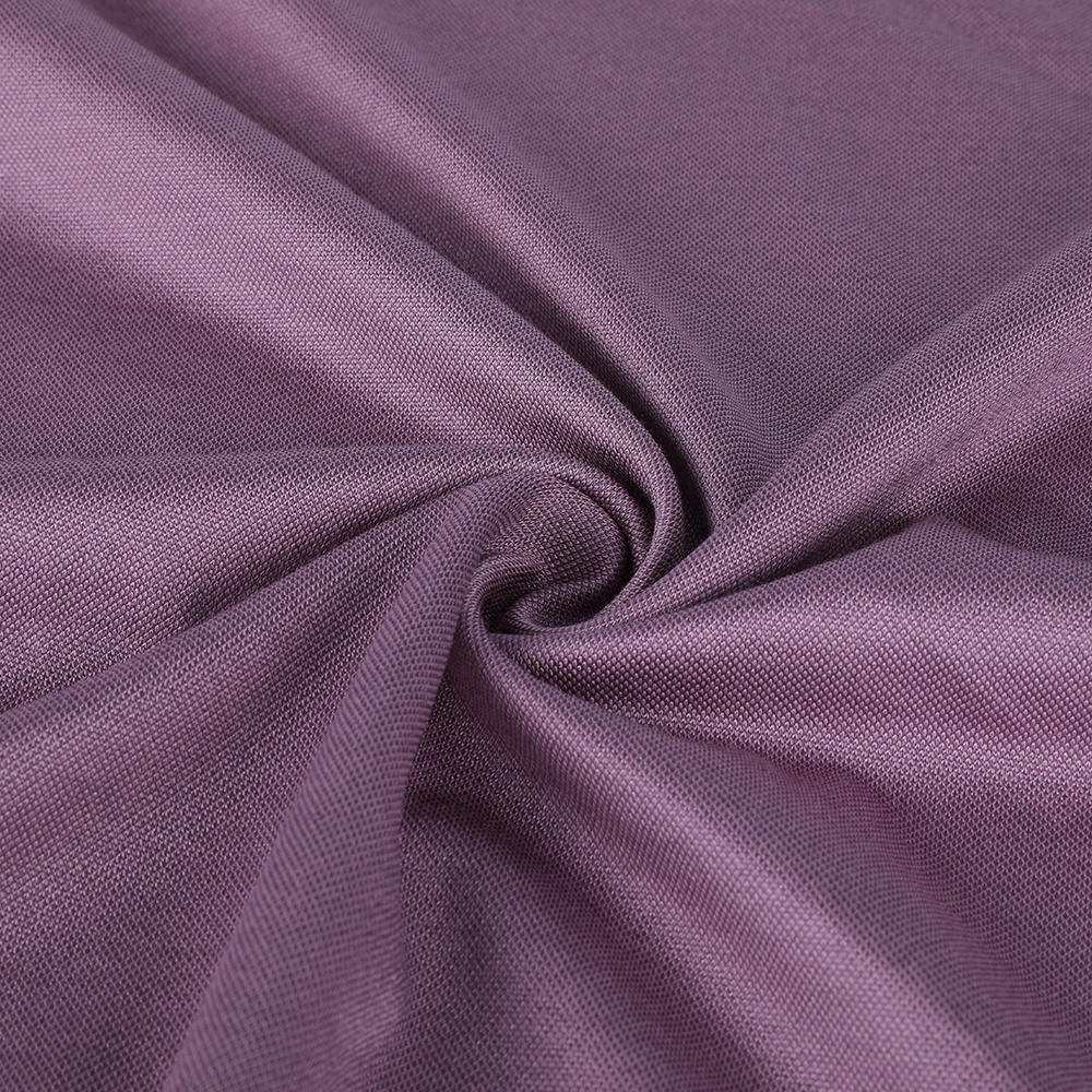 Hengittävä ylellinen jacquard 55/45 Mulberry -silkkipuuvillakangas