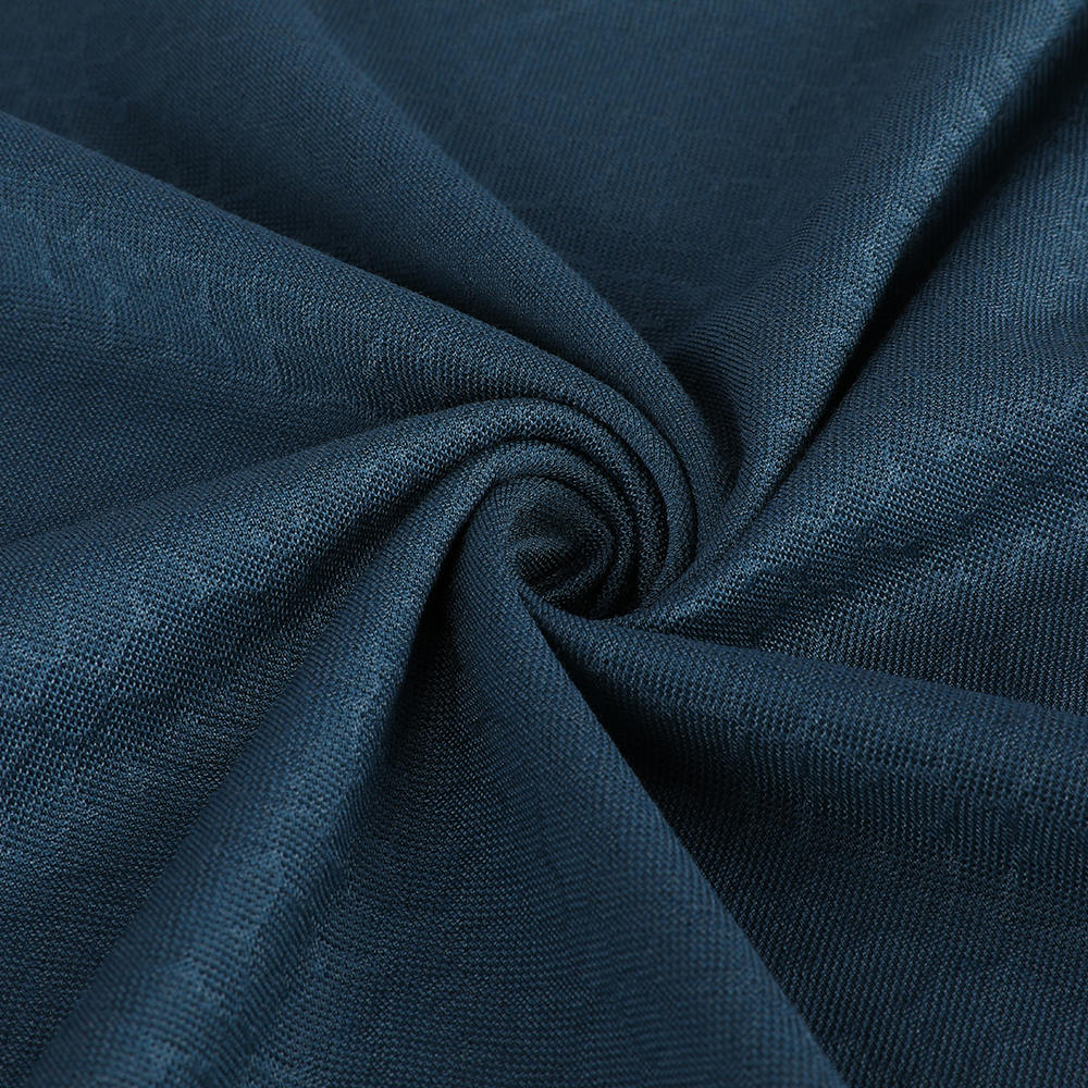 Ylellinen mukava ihoystävällinen yksi Jacquard 55/45 Mulberry-silkki puuvillakangas