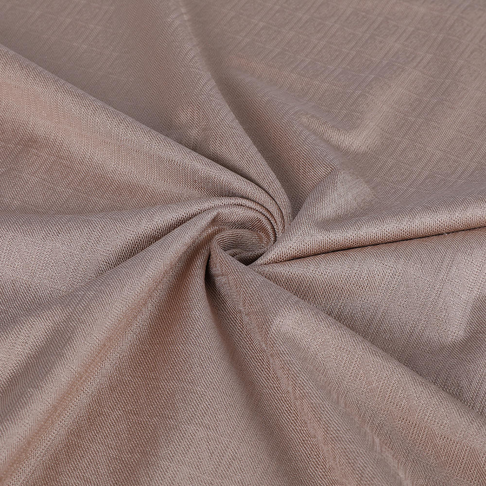 Mukava ja hengittävä yksipuolinen jacquard-silkkiliiketoiminnan vaatekagas