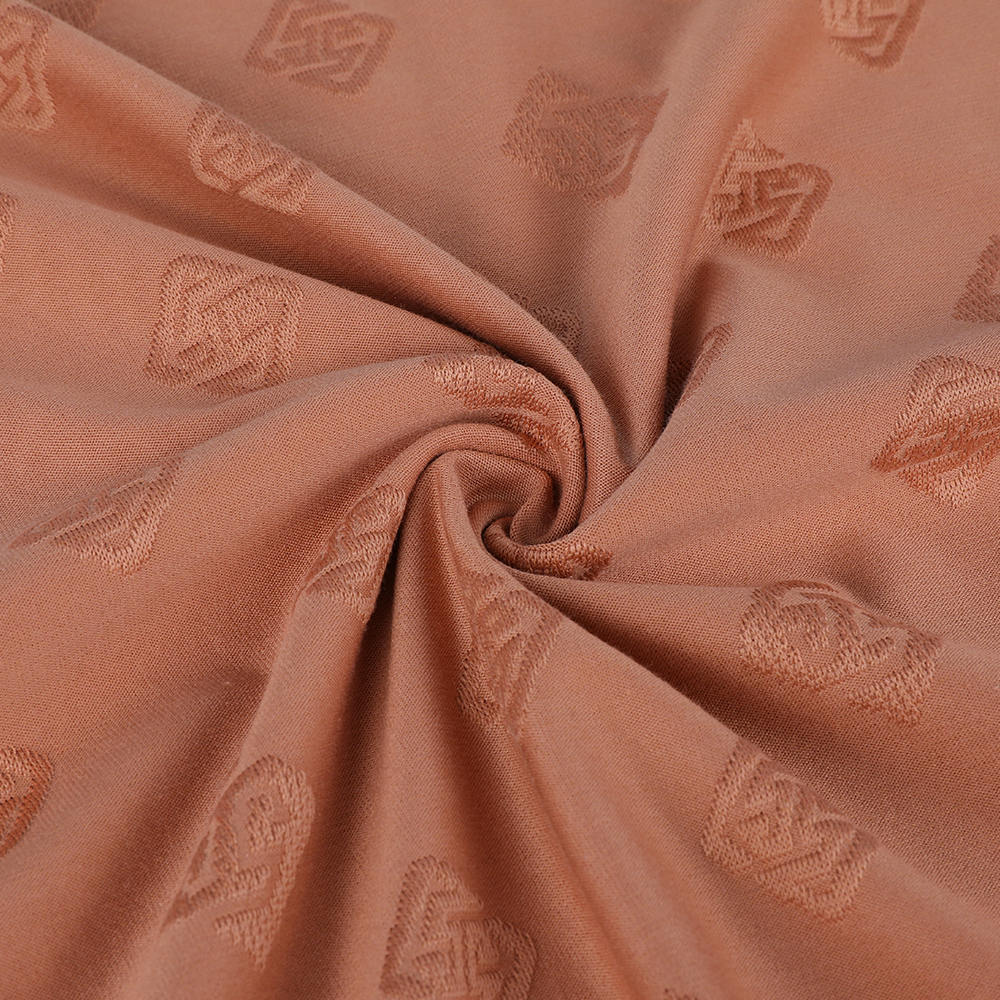 Ympäristöystävällinen Jacquard Loop Transfer 10/90 Mulberry-silkkipuuvillakangas
