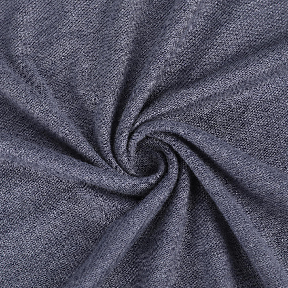 Ympäristöystävällinen luksuspaita hengittävä konepestävä kehrätty silkki lady hiki kangas
