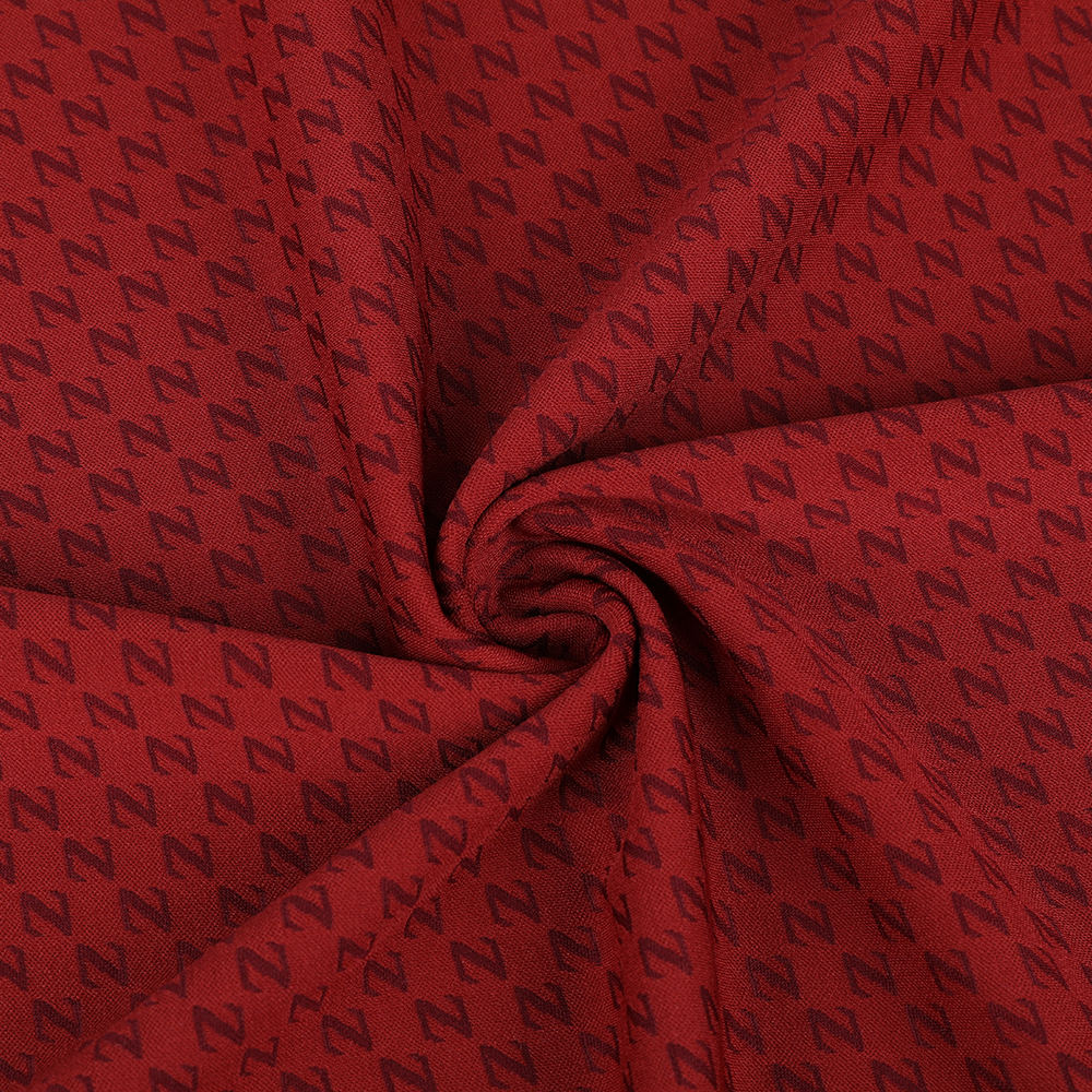 Kaksipuolinen jacquard-polyesterin spandex-neulottu kangas, joka sopii naisille