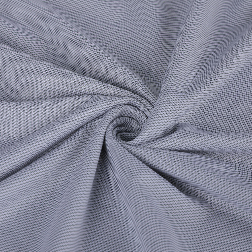 Jacquard kevyt viileä polyesteri ulkona vapaa -ajan urheilu puuvillapolyesterikangas